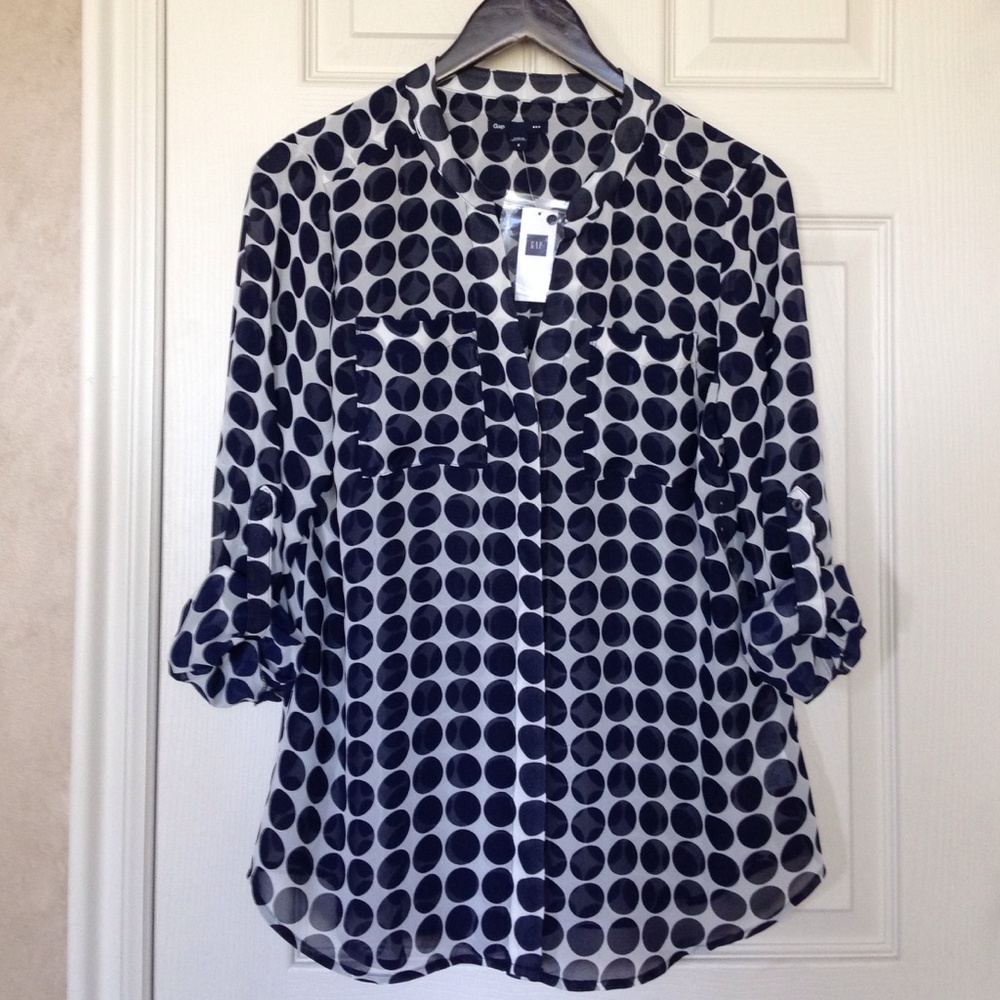 NWT Gap chiffon top